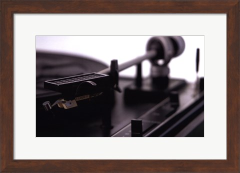 Framed Turntable II Print