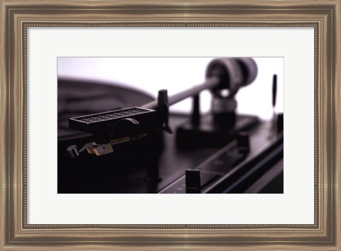 Framed Turntable II Print