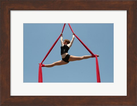 Framed Aerial Showgirls I Print