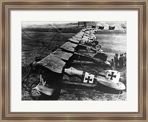 Framed Albatos D.III  Squadron Print