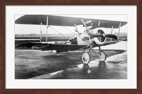 Framed RAF Sopwith Camel Print