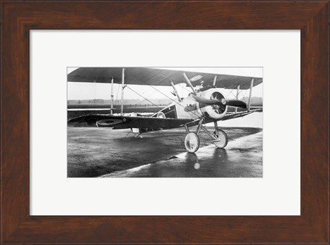 Framed RAF Sopwith Camel Print