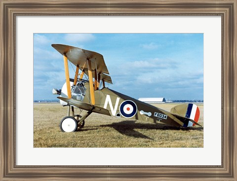 Framed Sopwith F-1 Camel USAF Print