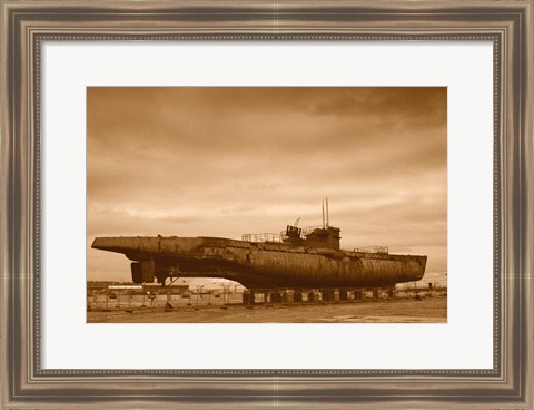 Framed U - Boat U534 Print