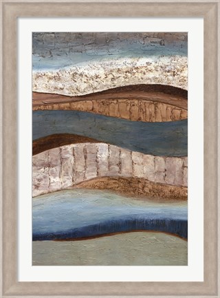 Framed Earth &amp; Sky II Print