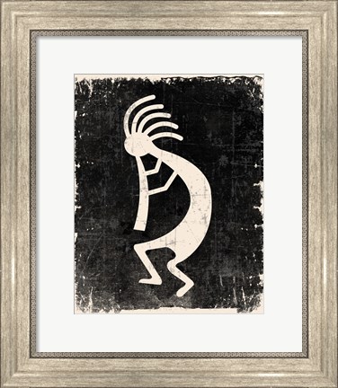 Framed Kokopelli I Print