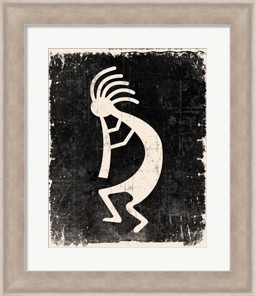 Framed Kokopelli I Print