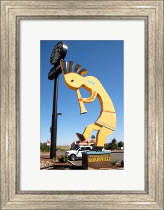 Framed World&#39;s Largest Kokopelli Print