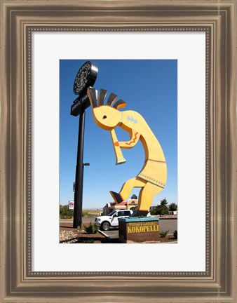 Framed World&#39;s Largest Kokopelli Print