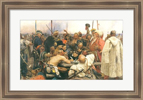 Framed Cossacks Print
