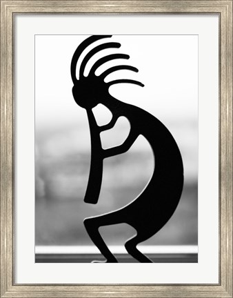 Framed Kokopelli Print