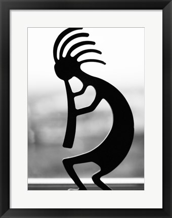 Framed Kokopelli Print