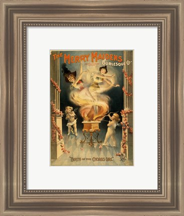 Framed Merry Maidens Print