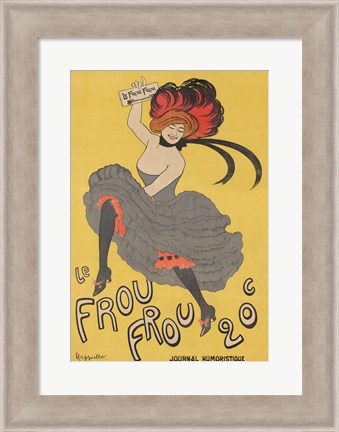 Framed Frou Frou Print