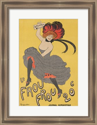 Framed Frou Frou Print