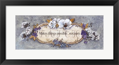 Framed Faith Print