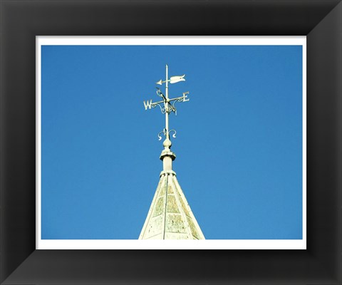 Framed Weathervane, Newcastle Print