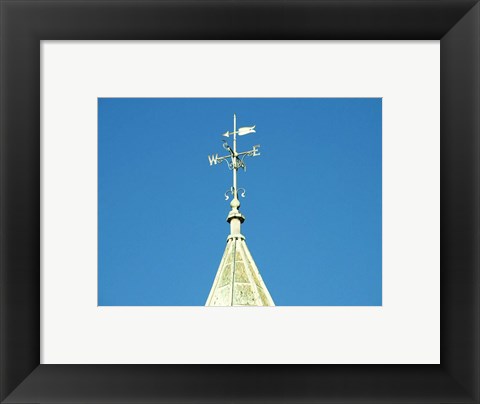 Framed Weathervane, Newcastle Print