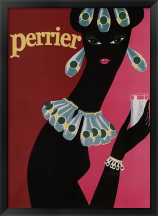 Framed Perrier Print