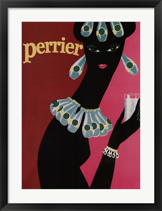 Framed Perrier Print