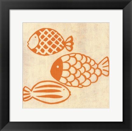 Framed Best Friends- Fish Print