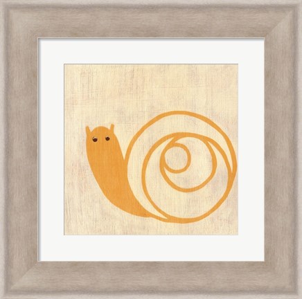 Framed Best Friends- Snail Print