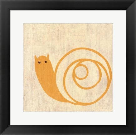 Framed Best Friends- Snail Print