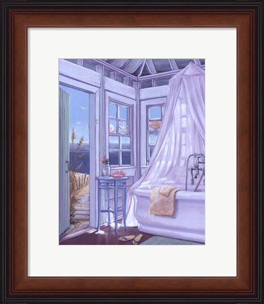 Framed Coastal Breeze I Print