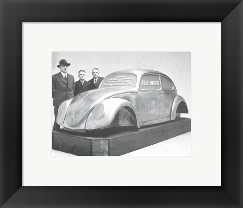 Framed Automotive KDF-Wagen Print