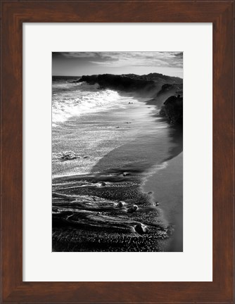 Framed Hawaiian Beach Print