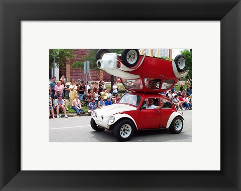 Framed Houston Art Car Parade 2004 Entry Print