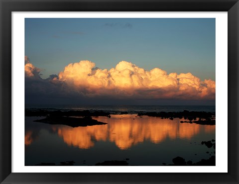 Framed Sunrise in Kona Print