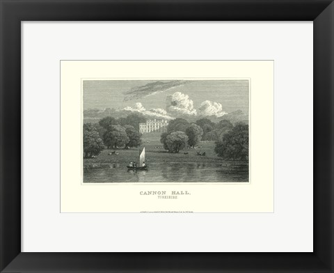 Framed Cannon Hall Print