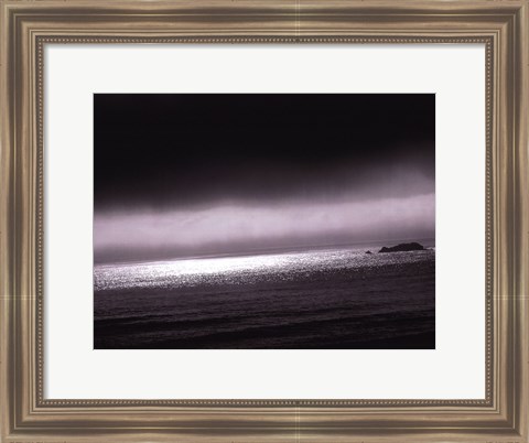 Framed California Coast II Print