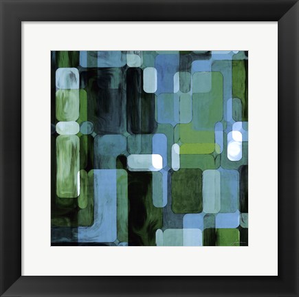 Framed Modular Tiles II Print