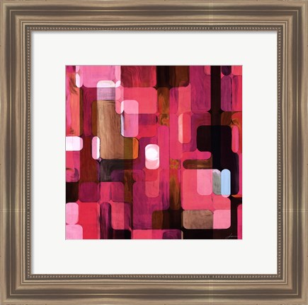 Framed Modular Tiles IV Print