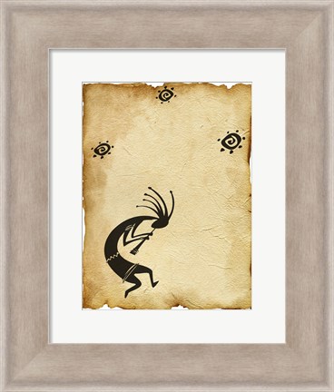 Framed Kokopelli II Print