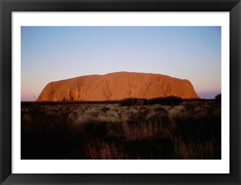 Framed Ayers Rock Uluru-Kata Tjuta National Park Australia Print