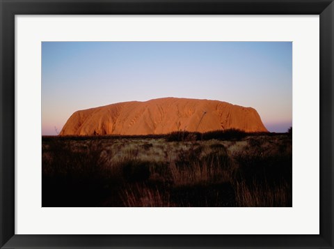 Framed Ayers Rock Uluru-Kata Tjuta National Park Australia Print