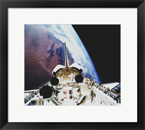 Framed Atlantis STS-45 Payload Print