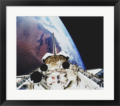 Framed Atlantis STS-45 Payload Print