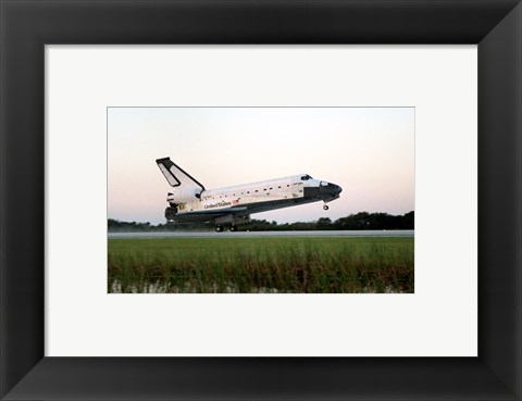 Framed Atlantis STS-73 Landing Print