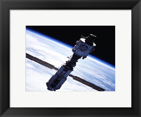 Framed International Space Station Print