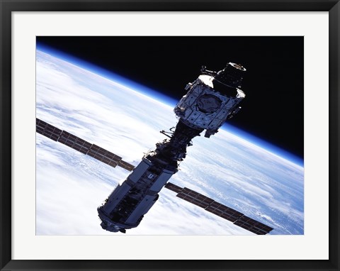 Framed International Space Station Print