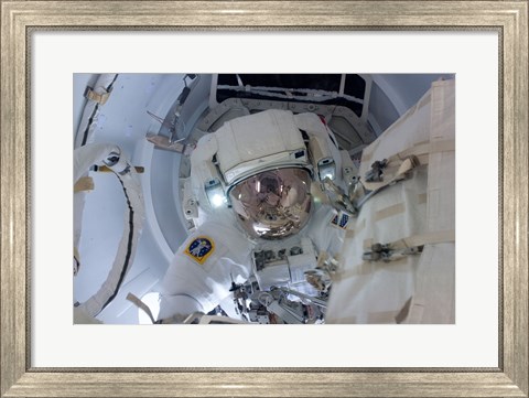 Framed NASA Astronaut Greg Chamitoff Print