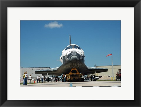 Framed Shuttle Discovery Print