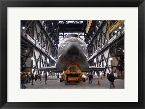 Framed STS-117 Atlantis VAB Print