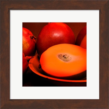 Framed Orange Mangoes Print