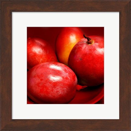 Framed Red Mangoes Print