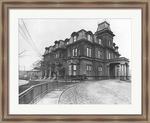 Framed Government House circa 1908 Print